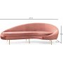 Essie sofa - Pink