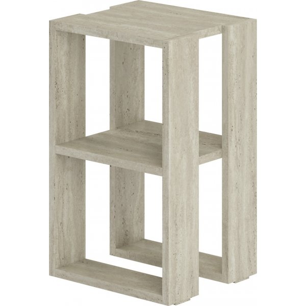 Lonie sengebord - Travertin
