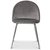 Giovani Velvet stol - Lysegr/krom + Mbelplejest til tekstiler