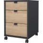 Skilteskuffe ildsted - Matt gr/hickory