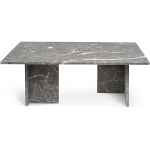 Level sofabord 110x60 cm - Gr marmor