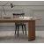 Oliver ovalt spisebord i valnd 200x90 cm