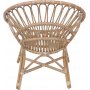 Famke Lnestol - Naturfarvet rattan