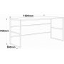 Voyage skrivebord 160x60 cm - Fyrretr