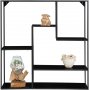 Hvid vghylde - Sort - 85x85x18