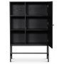 Stilo V.2 highboard - Sortbejdset eg