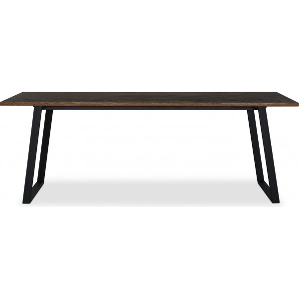 Edge spisebord 240x90 - Brownstained fishbone