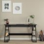 Lungo skrivebord 140 x 60 cm - Sort