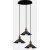 Berkeley loftslampe 250-S2 - Sort