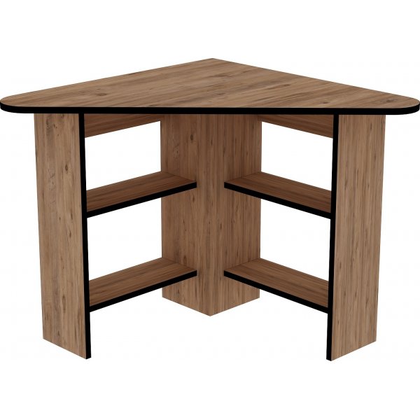Hjrne hjrne skrivebord 80 x 80 cm - Fyrretr