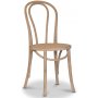 Skagen spisebordsst; spisebord 140 cm - Hvid/brunbejdset eg med 4 stk. Danderyd No.18 spisebordsstole Whitewash