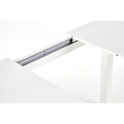 Adl spisebord 118-158 cm - Hvid