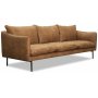 Bjrndal 3-personers sofa - Cognac eco lder