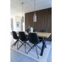 Bordeaux spisebord 200 x 95 cm - Sildebensmnstret eg