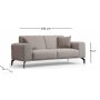 Nikea 2-personers sofa - Gr