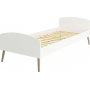 Softline seng 90 x 200 cm - Hvid