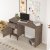 Aristo skrivebord 120x44,5 cm - Brun/antracit