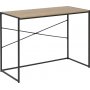 Seaford skrivebord 100 cm - Eg/sort