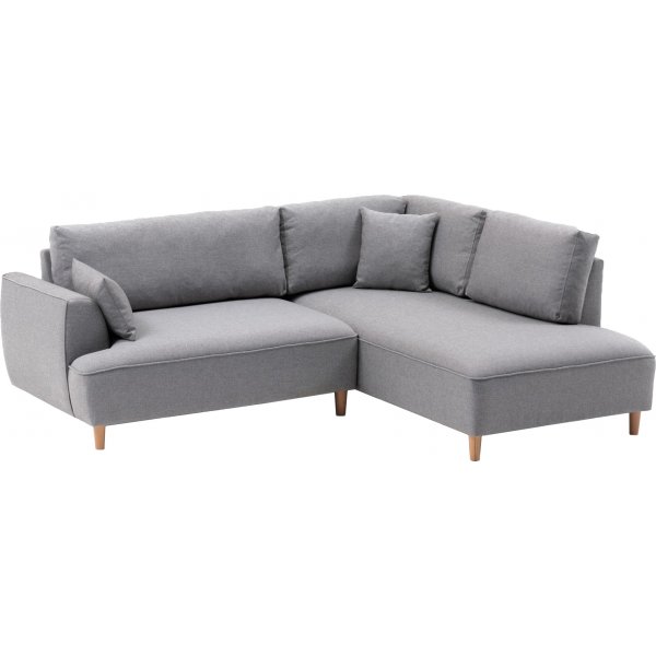 Felix divan sofa hjre - Lysegr