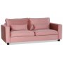 Adore Loungesofa 3-personers sofa - Dusty pink (Fljl)