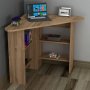 Hjrne hjrne skrivebord 80x80 cm - Valnd