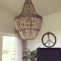 Kundebillede Loftslampe Signum kuglelampe XL 110 cm (Lyse trækugler)