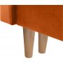 Noret sovesofa divan sofa - Orange rd