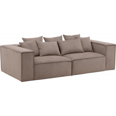 Gillholmen 3-personers sofa - Brun fljlsbuk