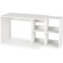Broz skrivebord 115x77 cm - Hvid