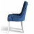 Tuva Decotique stol (Ryghndtag) - Bl fljl + Mbelplejest til tekstiler