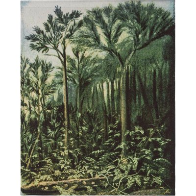 Botanisk hue 100 x 127 cm - Grn