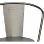 Vetlanda stol - Mat metal