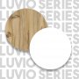 Luvio reol 23 - Eg/hvid