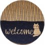 Favor drmtte Beige/sort - 50 x 50 cm