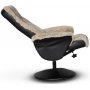 Times lnestol med fodskammel (Recliner) - Beige freskind