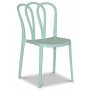 Bally stabelbar plast spisestuestol - Mintgrn