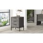 Vista kommode - Brun/beton/antracit