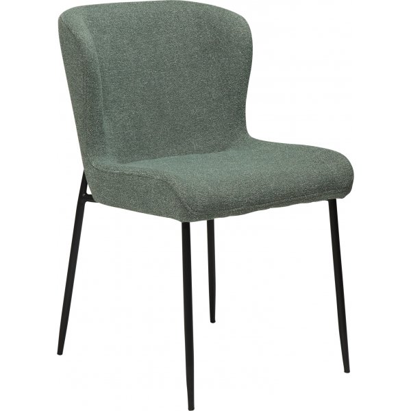 Glam spisestuestol - Grn boucle