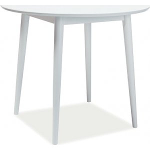 Desiree spisebord 90 cm - Hvid + Pletfjerner til mbler