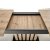 Lamello spisebord 130-180 x 80 cm - Artisan eg/sort
