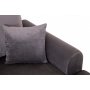 Nero 3-personers sofa - Mrkegr fljl
