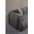 Puffy 3-personers sofa - antracit