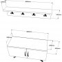 Eclair hall mbler - Fyrretr/antracit/rd