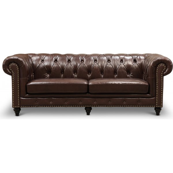 Brackley Chesterfield 3-personers sofa i lder