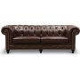 Brackley Chesterfield 3-personers sofa i lder