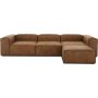 Frida divan sofa - Lysebrun