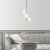 Domino loftslampe 11046 - Guld