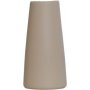 Konisk vase - Beige