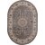 Dubai Medallion Wilton tppe Gr - Oval 160 x 230 cm