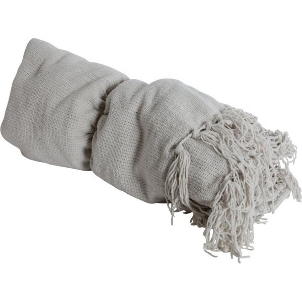 Chenille plaid 127 x 152 cm - Beige